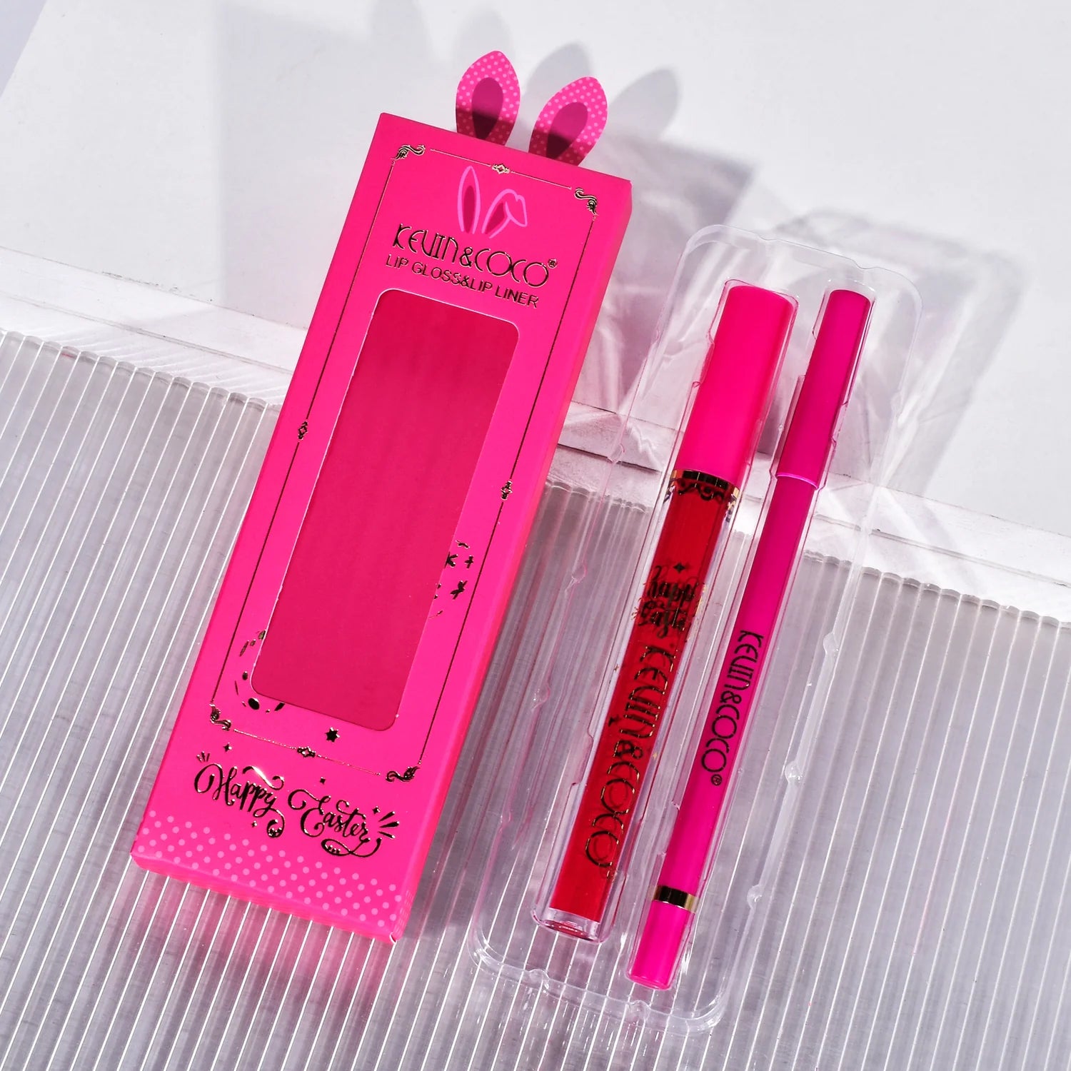 KIT DE BRILLANT À LÈVRES LAPIN