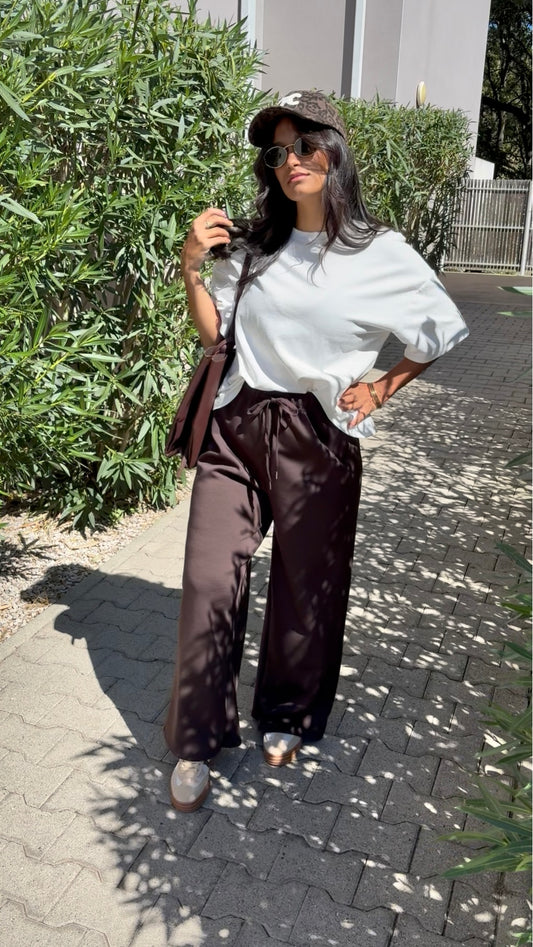 PANTALON JOGGING CHOCOLAT