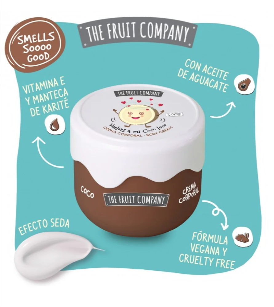 CRÈME CORPS THE FRUIT COMPANY COCO VEGAN 200ML