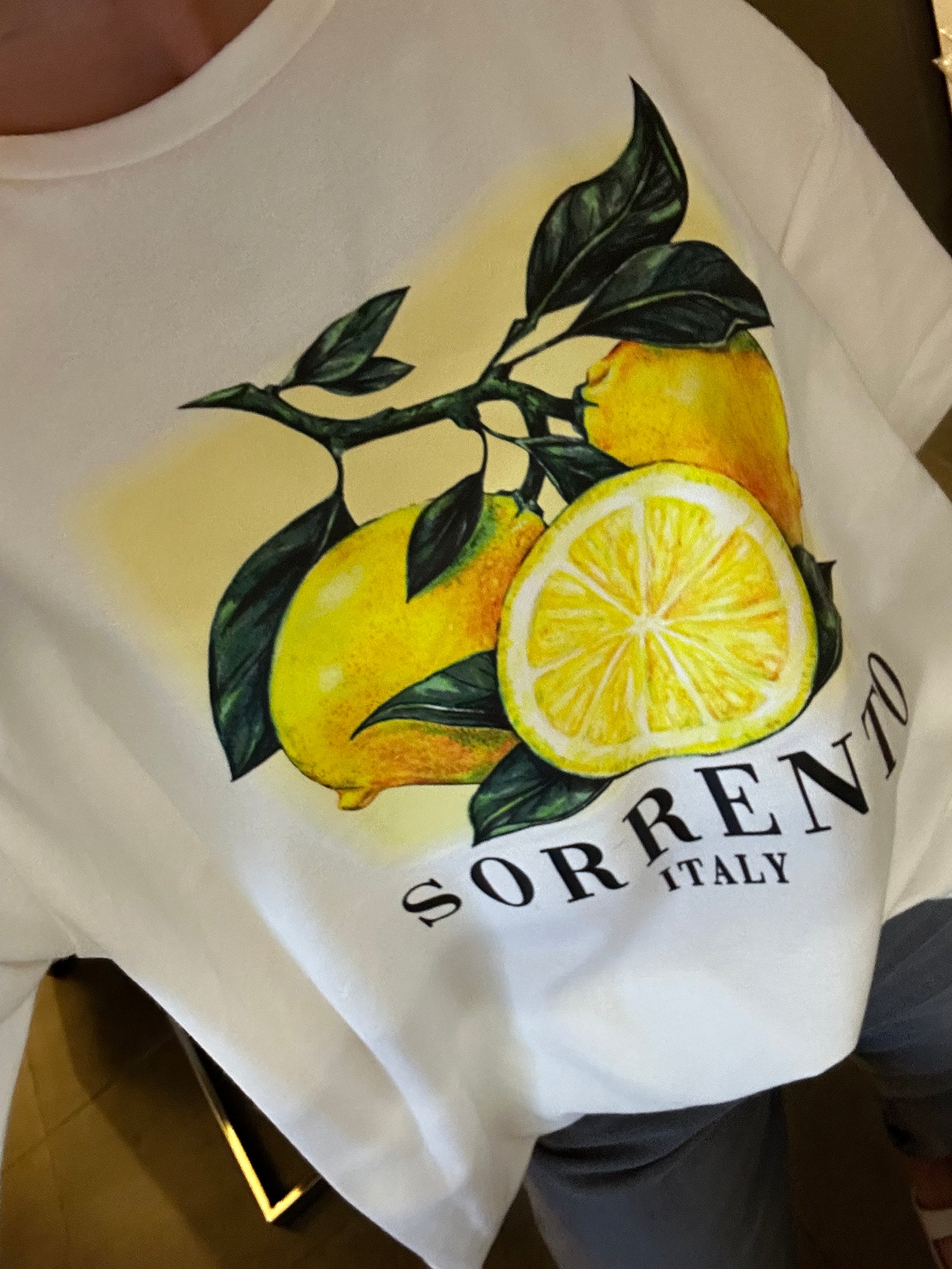 T-SHIRT CITRON