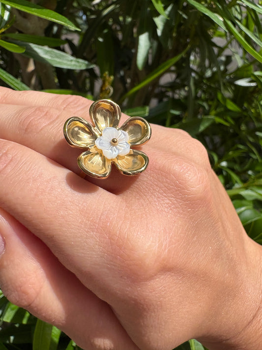 BAGUE FLORA