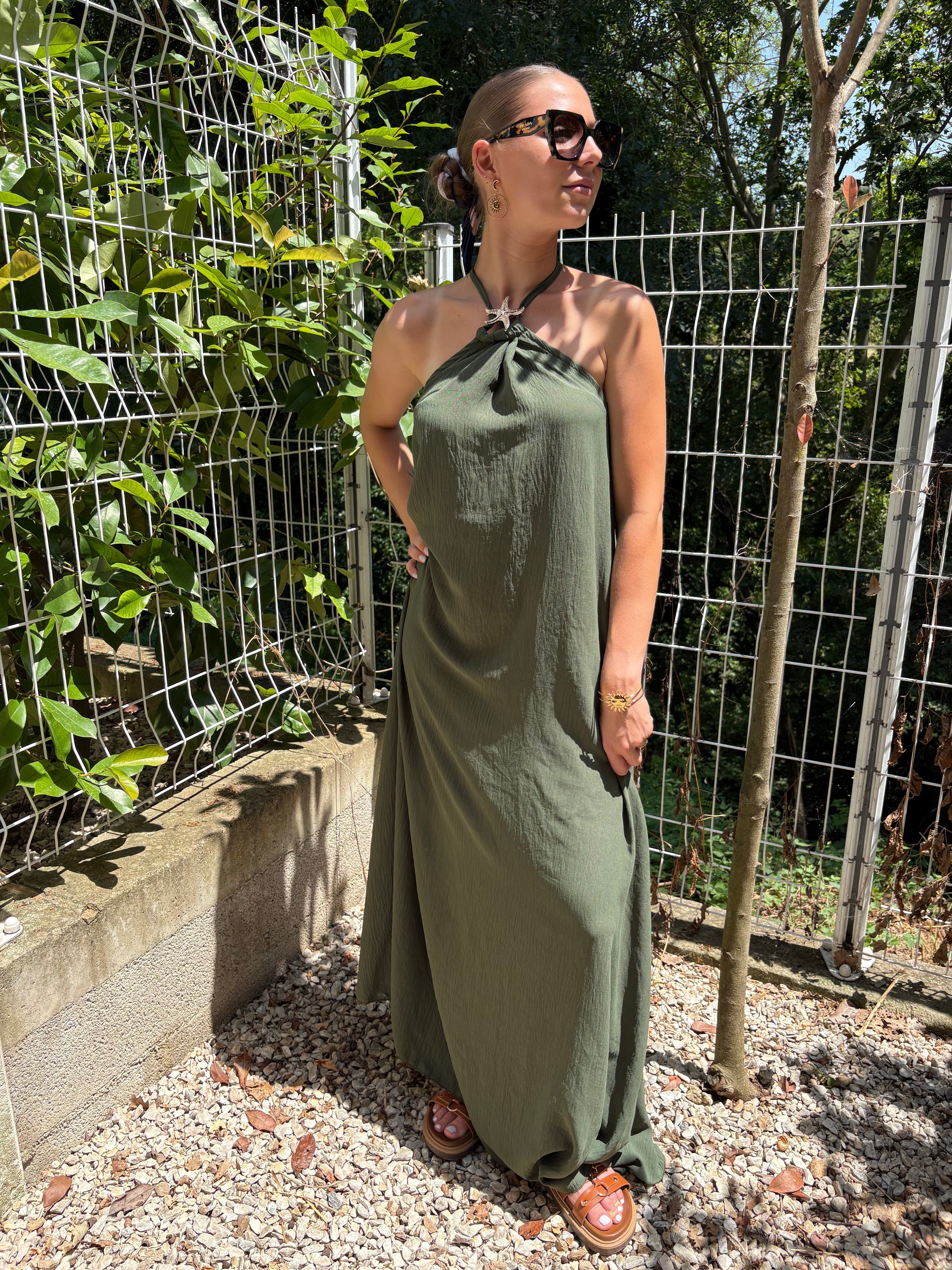 ROBE ÉTOILE ⭐️ KAKI
