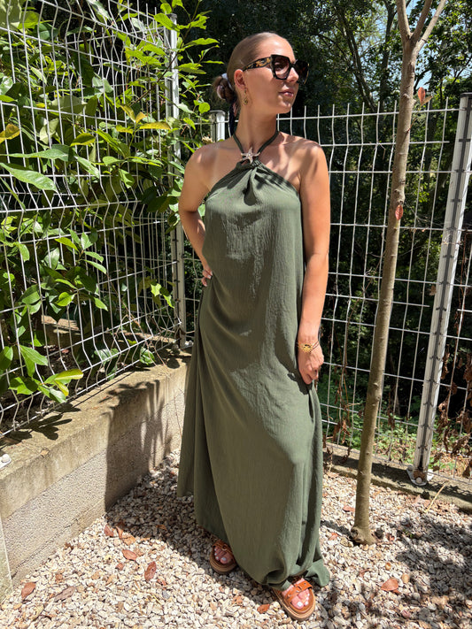 ROBE ÉTOILE ⭐️ KAKI