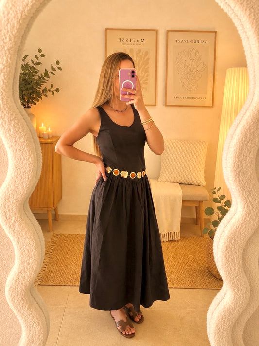 Robe Ana marron
