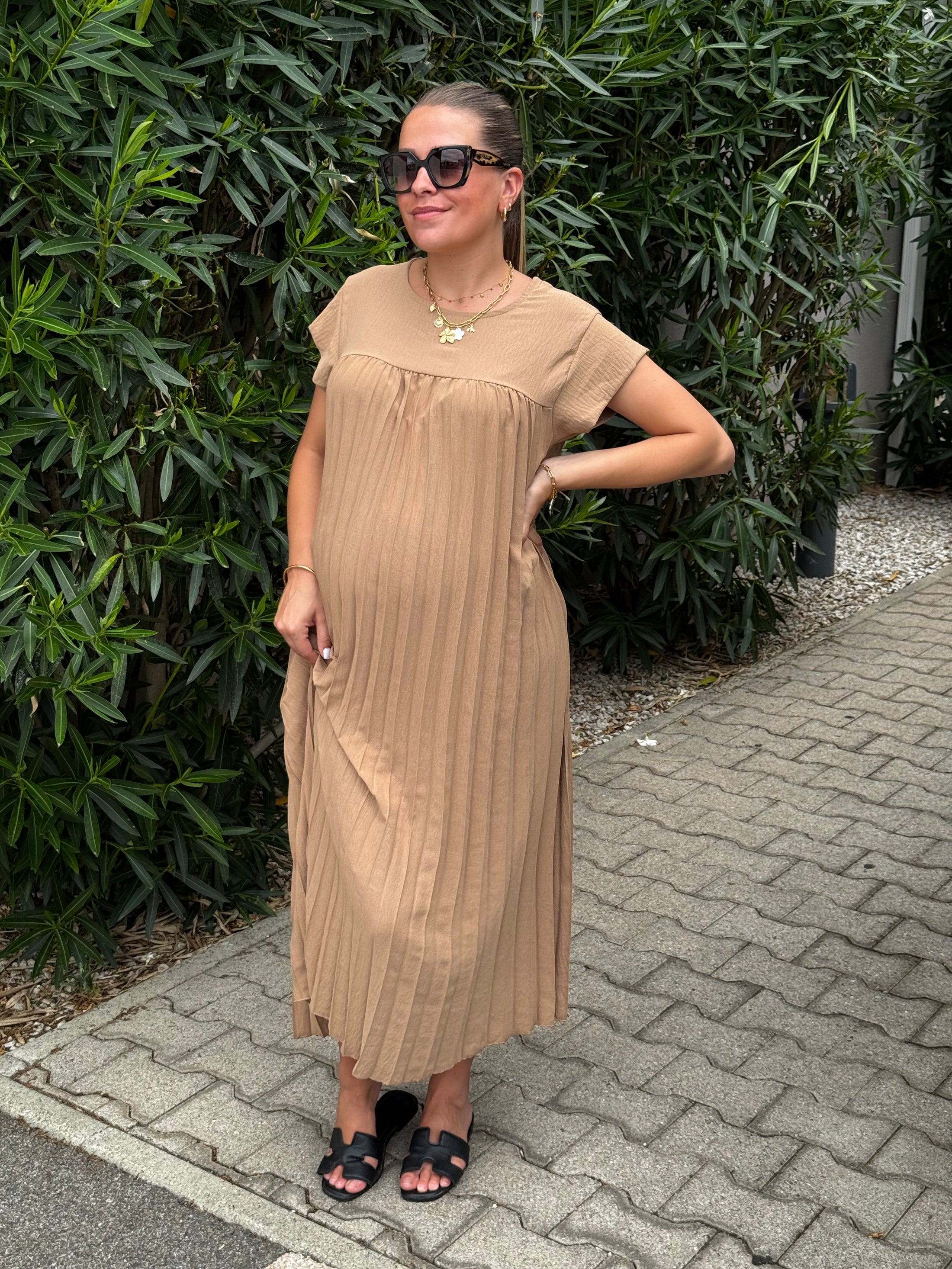 ROBE LONGUE MINA CARAMEL🌺
