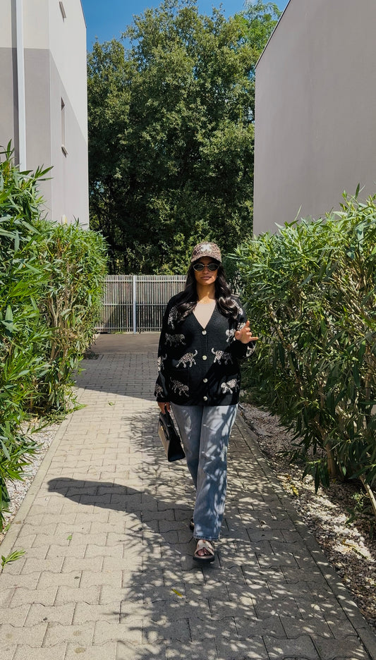 GILET SAVANE NOIR