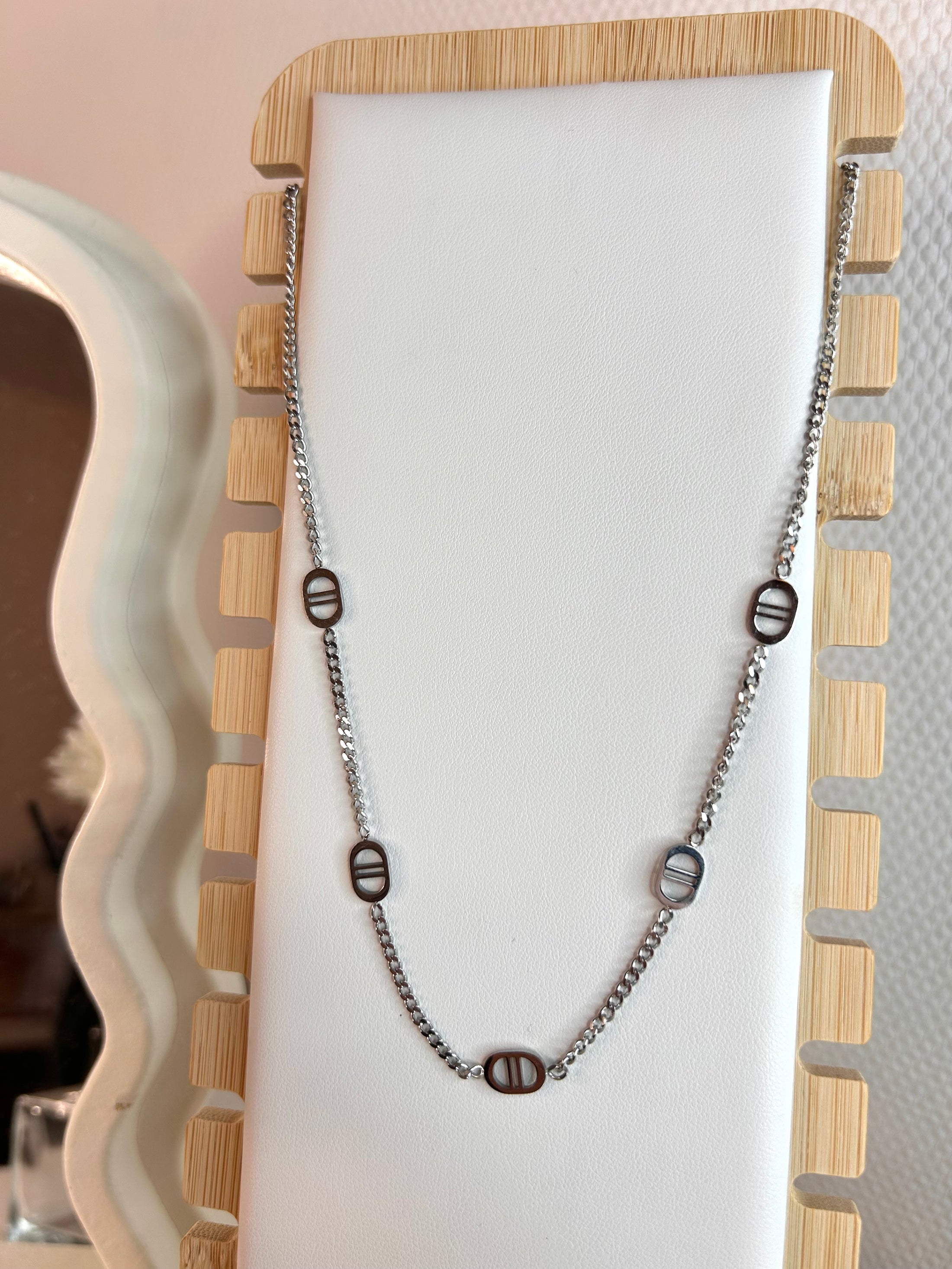 COLLIER OLGA ARGENTÉ