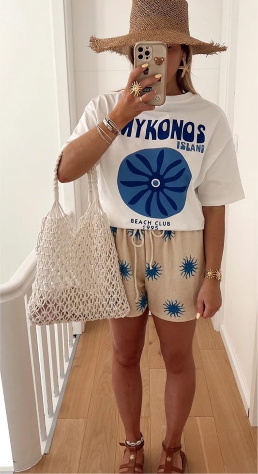 SHORT SOLEIL 🌞 EN ÉPONGE