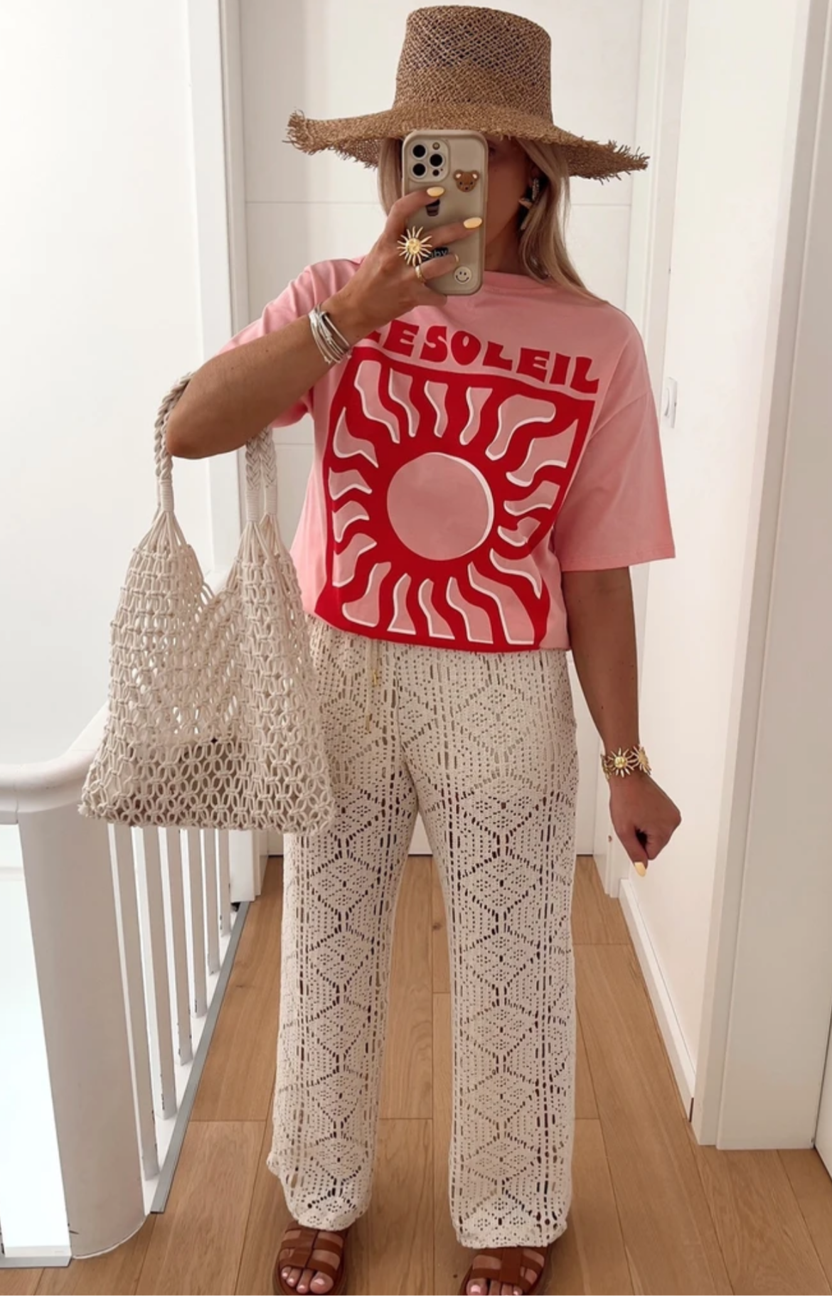 T-SHIRT COTON SOLEIL 🌞