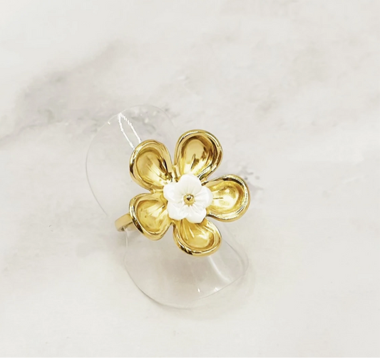 BAGUE FLORA