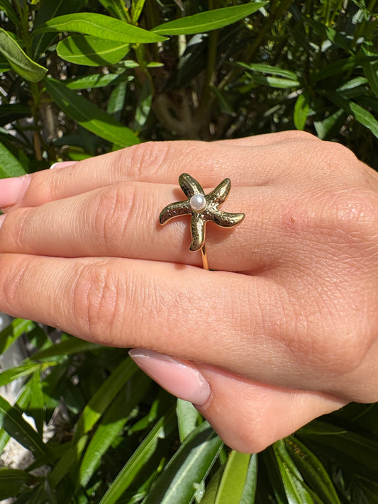 BAGUE ÉTOILE DE MER