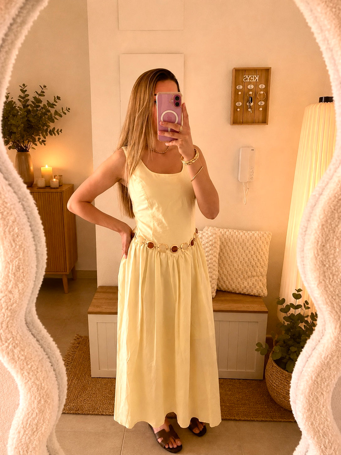 Robe Ana jaune